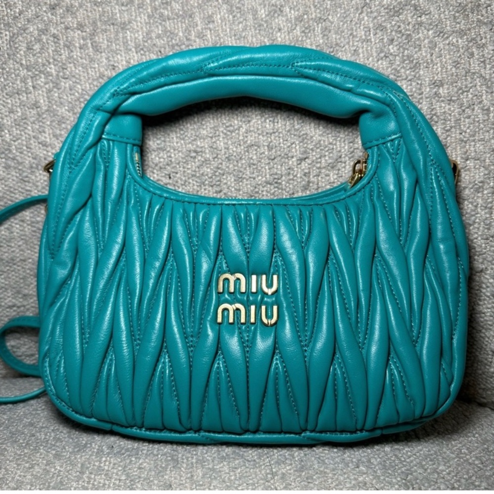 Miu miu wander matelasse bag